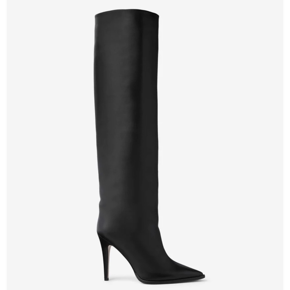 TAMARA MELLON ICON 105 BLACK BOOTS SIZE 38, US 7.5 - Picture 5 of 15